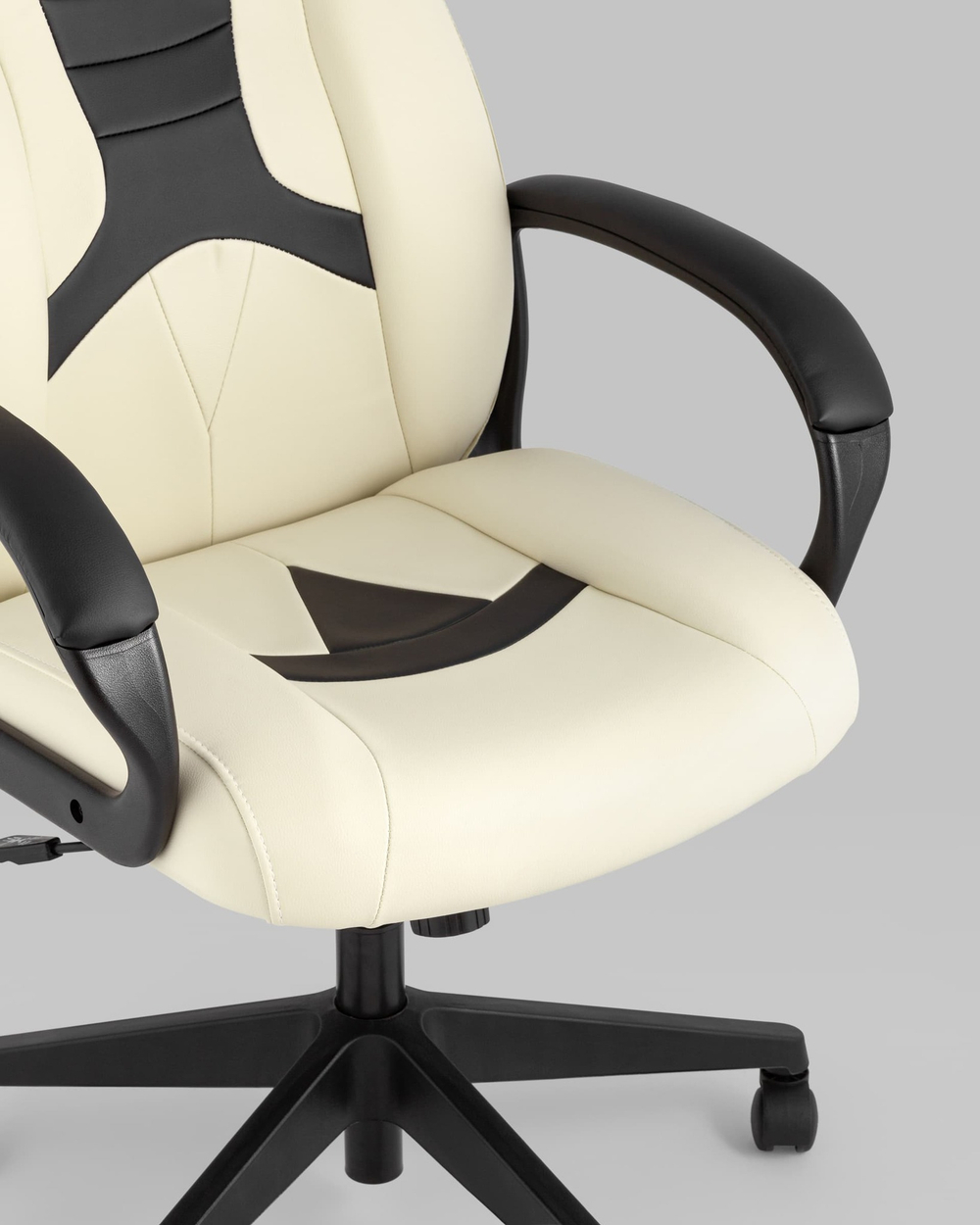 Кресло игровое TopChairs ST-CYBER 8 белый/черный