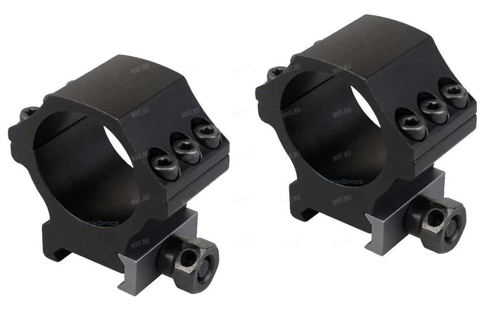 Кольца VECTOR X-Accu Low на базу Picatinny | Weaver, ø30 мм (6 винтов), BH=10,4 мм
