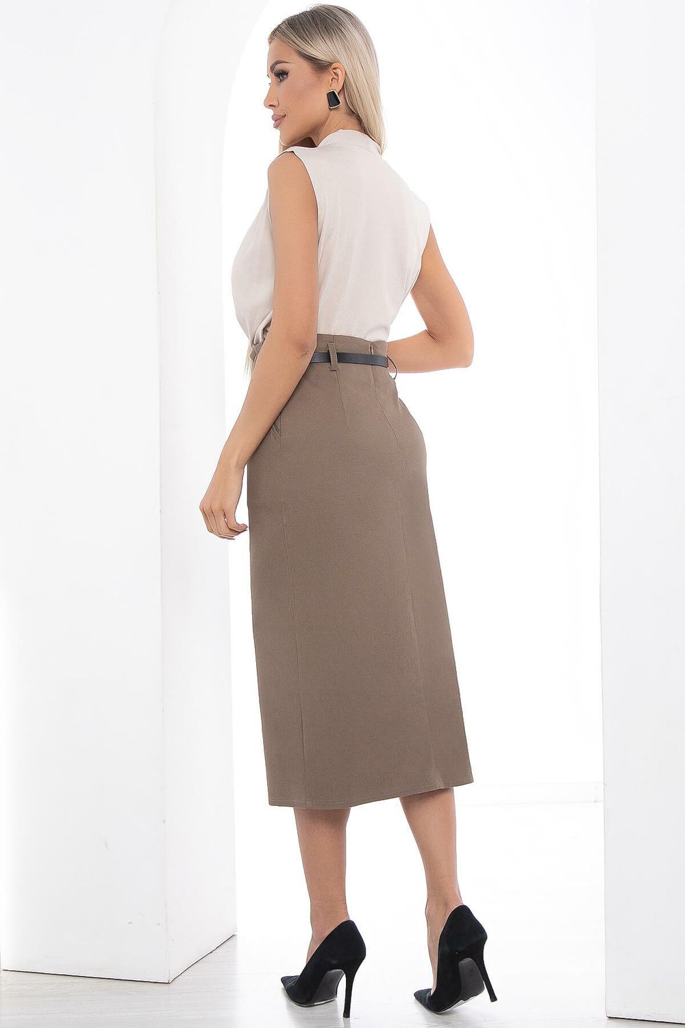 Юбка "Ярина" (шоколад) Ю8848 LT Collection