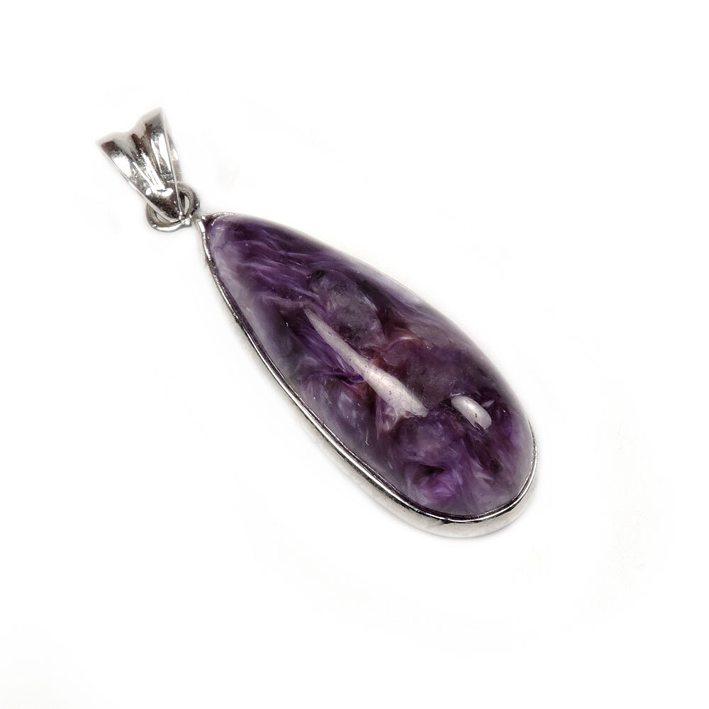 Кулон "Капель" чароит