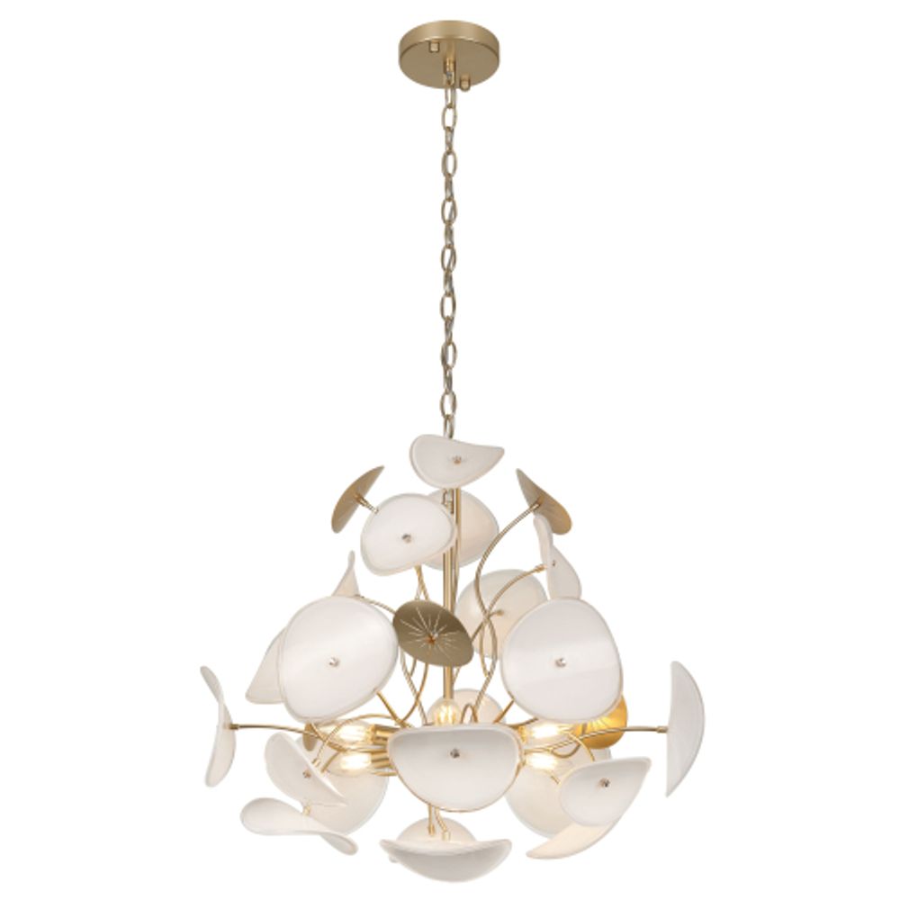 Люстра Rivoli   4124-304 8 х Е14 40 Вт дизайн