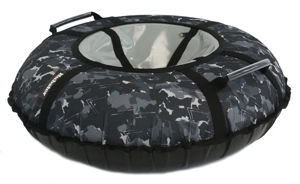 Тюбинг Hubster Фьюжн Камуфляж черный, серый