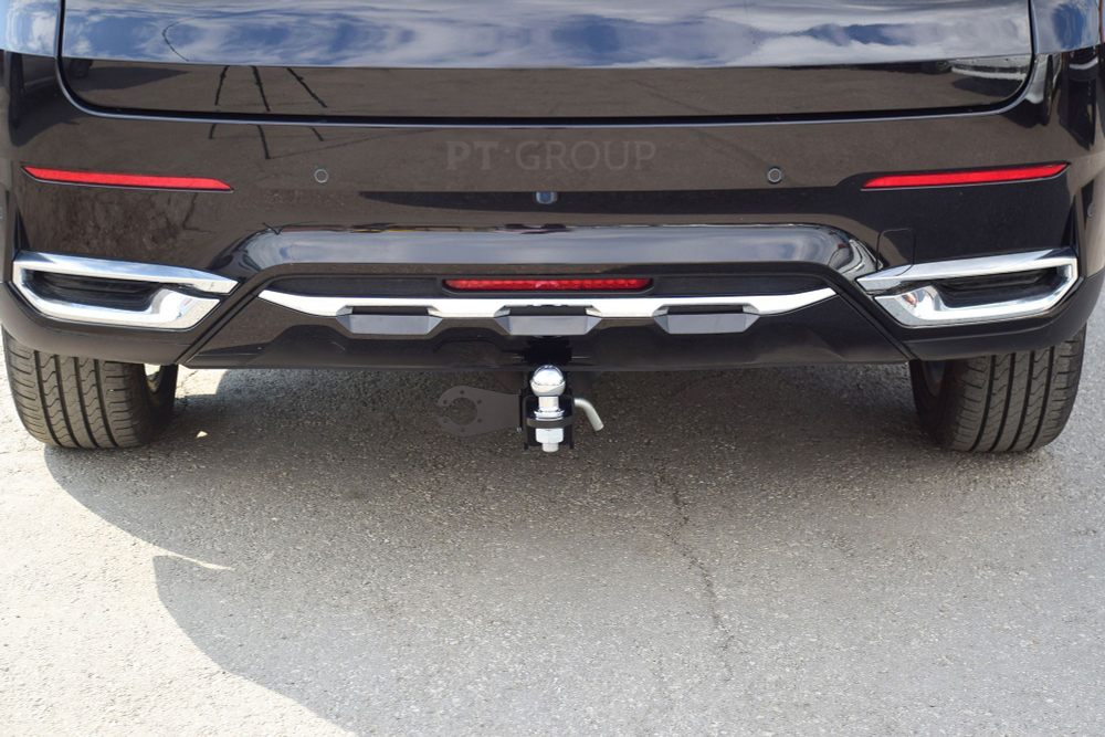 Фаркоп PT GROUP /съемный квадрат/ HAVAL F7 2019-2022(паспорт и сертификат в комплекте)(без электрики) арт.HFX-19-991122.00