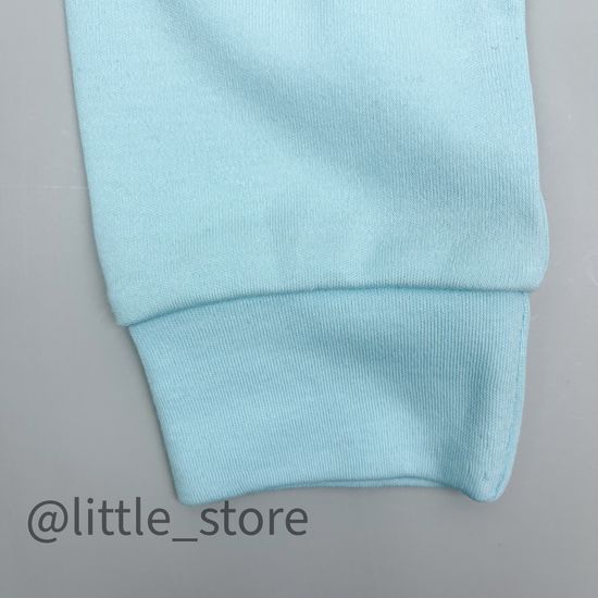 Штанишки хлопковые "Веселое сафари" голубая вода