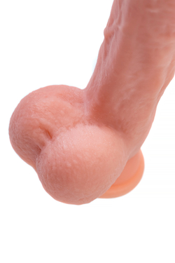 Реалистичный фаллоимитатор RealStick Nude Ever, PVC, телесный, 21 см