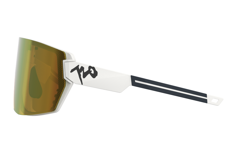 Спортивные очки 720armour Mercury / Matte White / Gold Lens