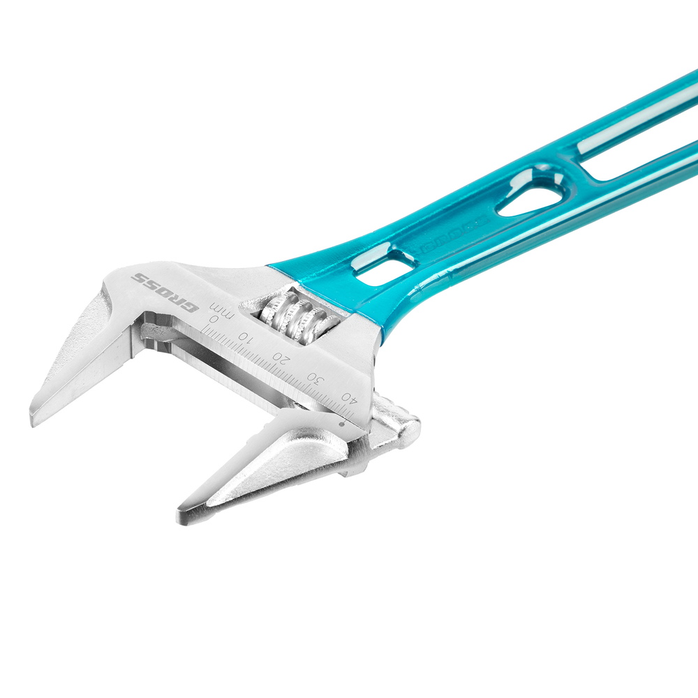 Ключ разводной 250 мм, CrV, облегченный Gross