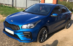 Аэродинамический обвес Barracuda S на Kia Rio 4