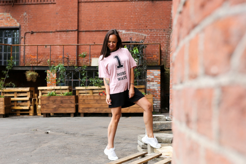 Футболка оверсайз Unisex 1 More Wave