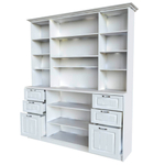 Буфет Прованс 016 клен кремовый, клен бирюза, клен серый, клен белый, дуб канадский, дуб канадский белый