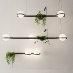 Pendant design lamp Palma 3735 by Vibia