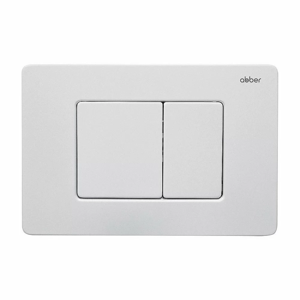 Унитаз подвесной Abber Bequem AC1100T-AC0105-AC0120MW белый, безободковый, с инсталляцией, с крышкой микролифт, слив-торнадо, с белой матовой кнопкой