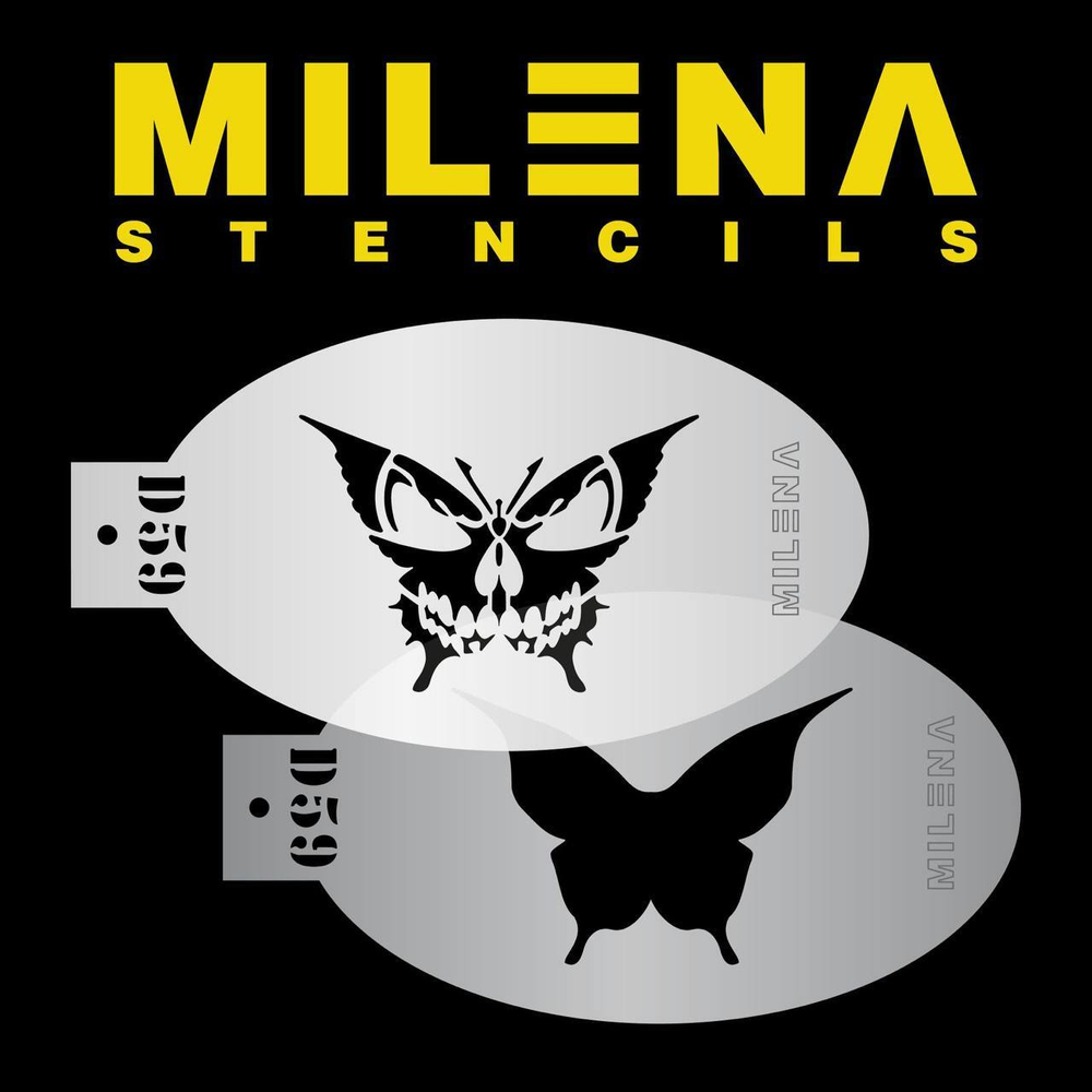 Трафарет Milena D59