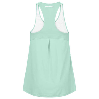 Футболка для девочки теннисная Head Agility Tank Top - Мятный