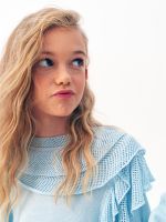 Джемпер для девочки AT1272 голубой