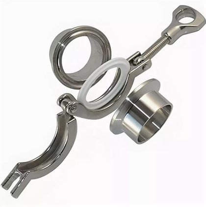 Кламповый хомут 1,5 дюйма с силиконовой прокладкой