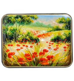 ШК-55/ 69 Шкатулка «Маковое поле»