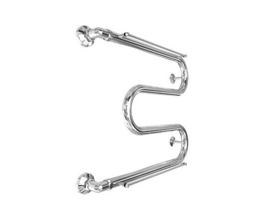 Полотенцесушитель ДВИН 500Х500 1" с полкой Водяной