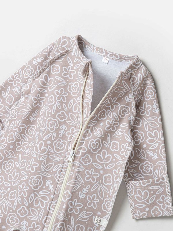 Слип на молнии с закрытой ножкой 