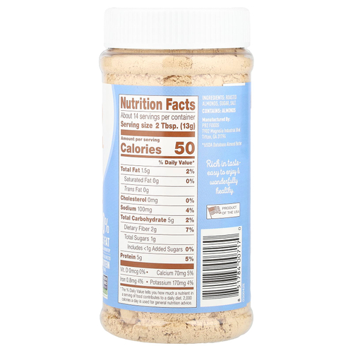 PB2 Foods, The Original PB2, Миндальное масло в порошке, 184 г (6,5 унции)