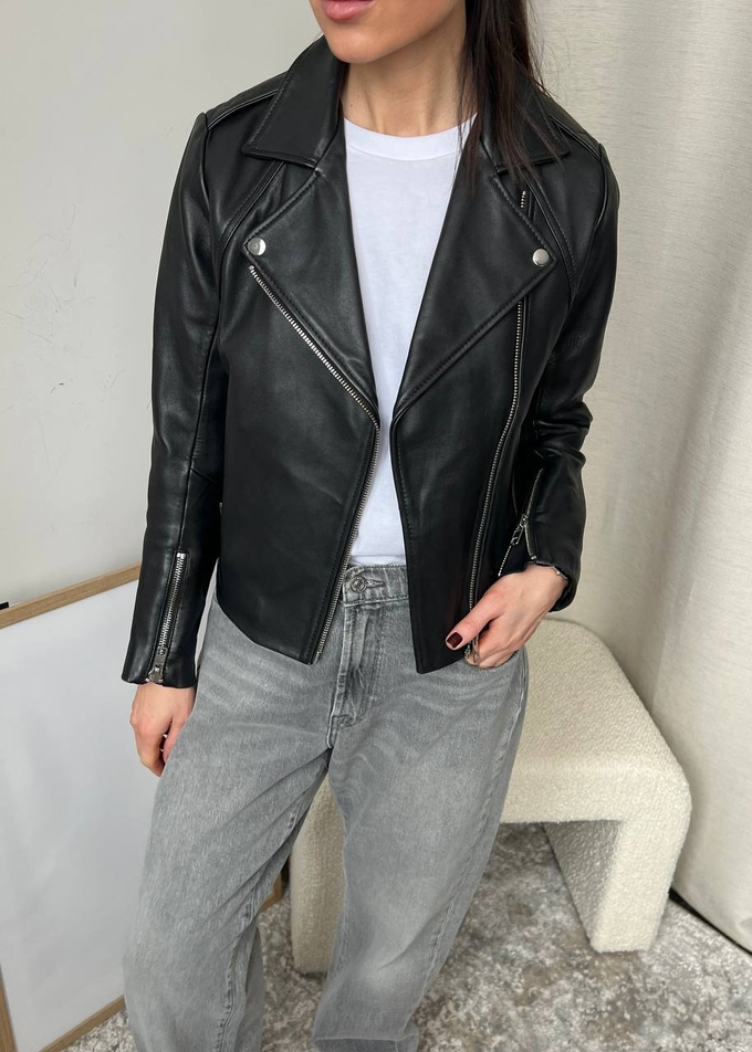 Кожаная куртка Sandro, Xs