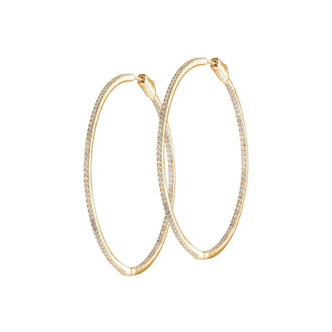 Серьги-конго Bling Gold