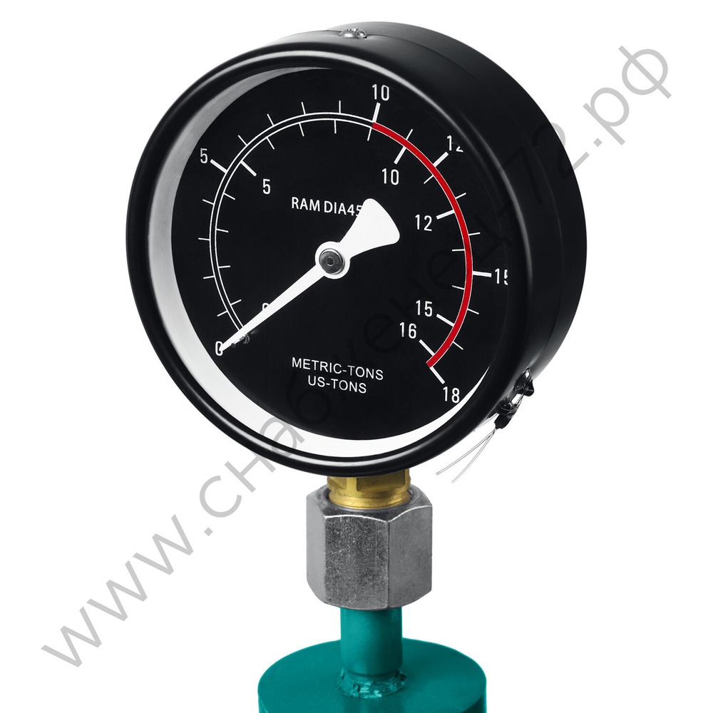 KRAFTOOL PMP-10, 10 т, гидравлический пресс с гидронасосом и манометром (43472-10)