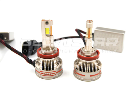 Aozoom P15 H8-H11 с вентилятором, 12V 85W 10000Lm (комплект, 2шт)