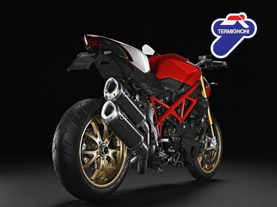 Termignoni Глушитель Ducati Streetfighter 1098 / 848 Carbon Dual Slip-on Exhaust (racing) 96454711B