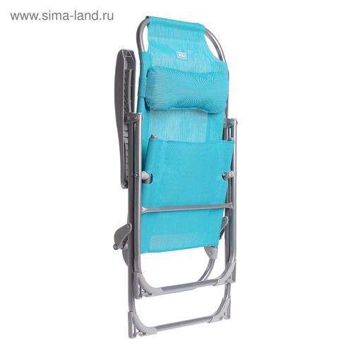 Кресло-шезлонг складное (допустимая нагрузка 90кг)