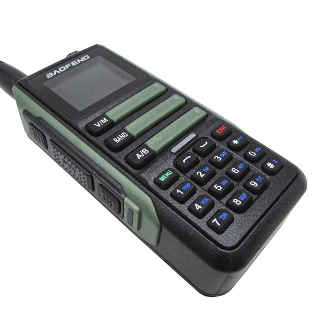 Baofeng UV-16, 10 Вт, 3 режима, Зеленая, Портативная двухдиапазонная рация