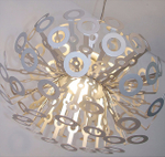 Pendant design lamp  Dandelion by Moooi (Gold)
