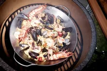 Стальная сковорода для паэльи, Big Green Egg