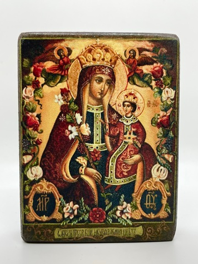 Пресвятая Богородица Неувядаемый Цвет