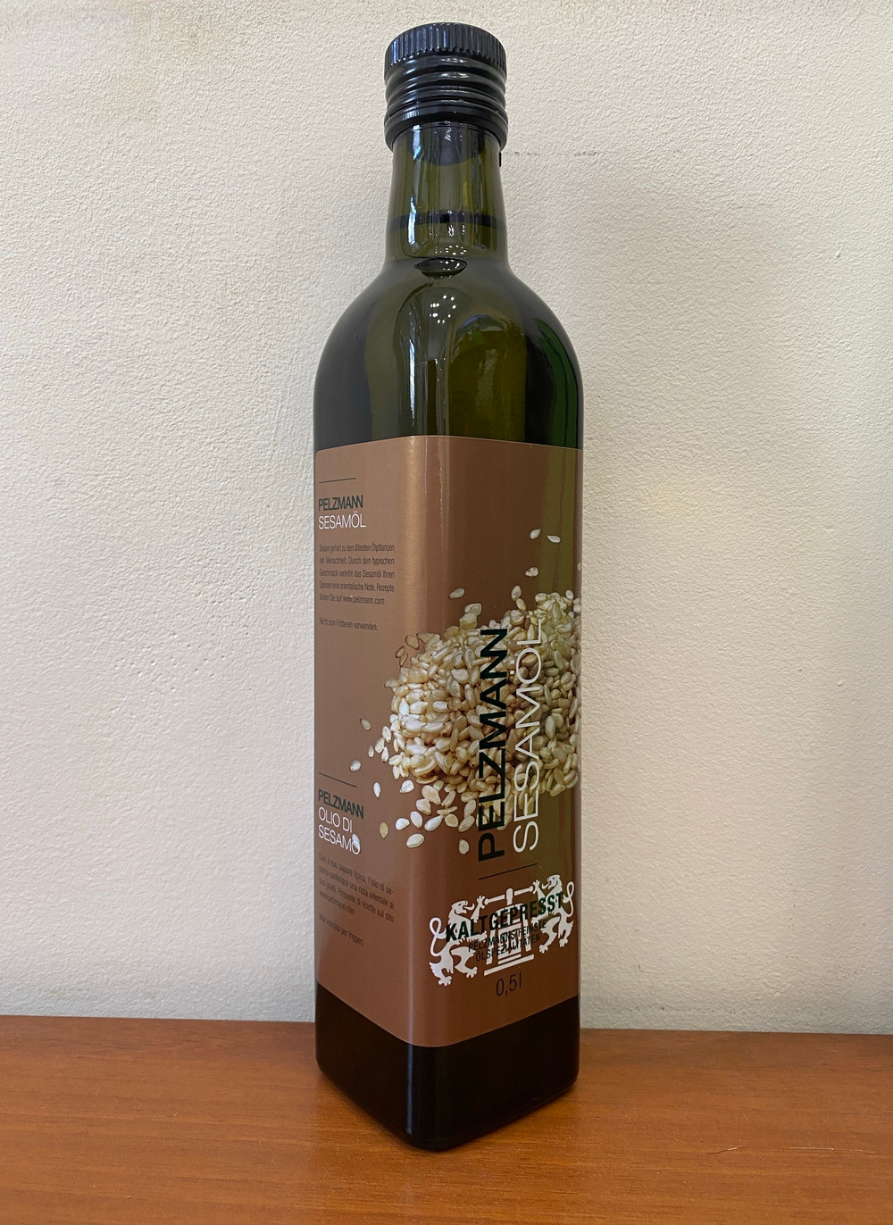 Масло из семян кунжута нерафинированное Pelzmann 500 мл Австрия