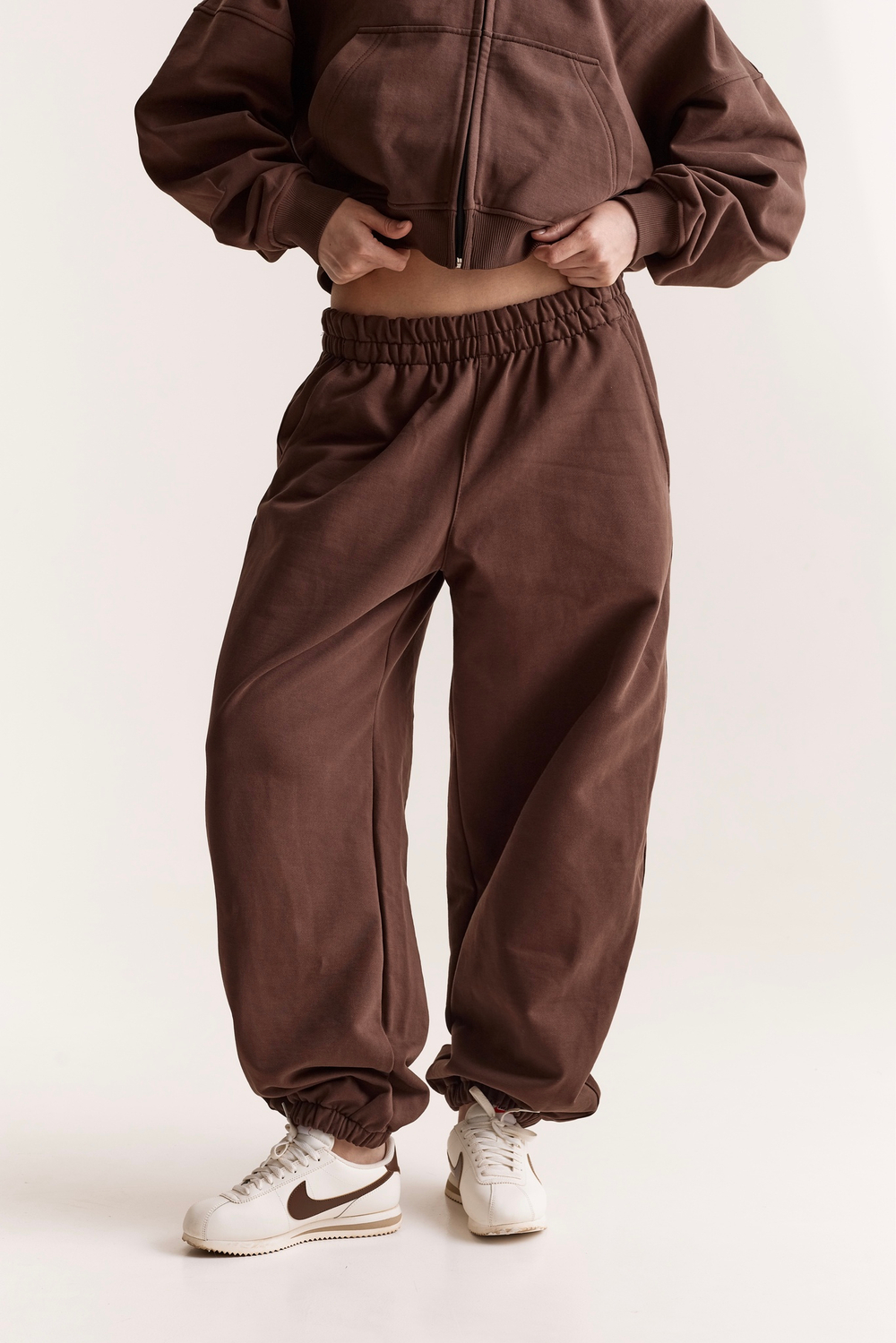 JOGGERS BROWN