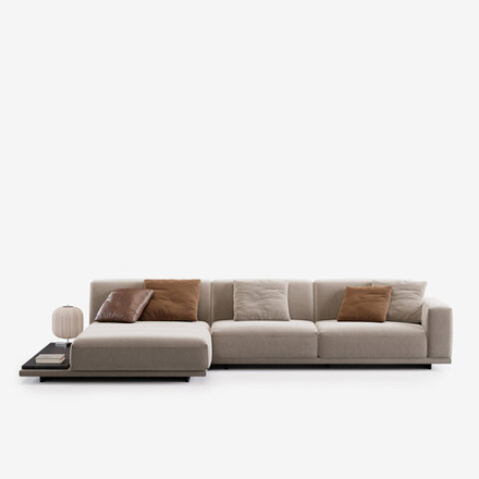 4-х местный нераскладной диван с кушеткой KYOTO KO-13