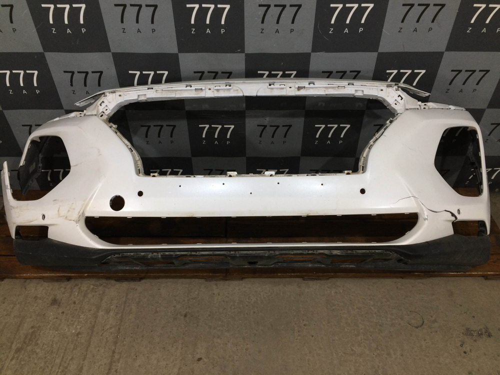 Бампер передний Hyundai Santa Fe 4 (TM) 18-21 Б/У Оригинал 86511S1000