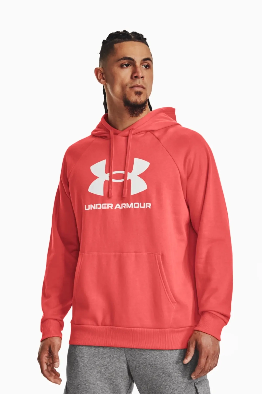 Кофта Under Armour Rival Fleece Logo - оранжевый