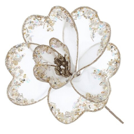 GAEM Цветок искусственный "Магнолия", L18 W18 H40 см