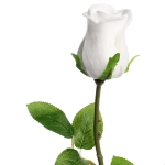 Цветок искусственный «Natur» 45см Роза белая