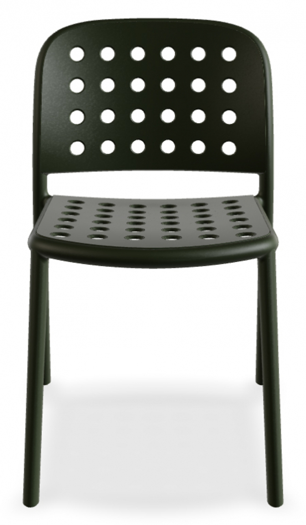 Стул пластиковый Papatya Bomonti-S, кипарисовый