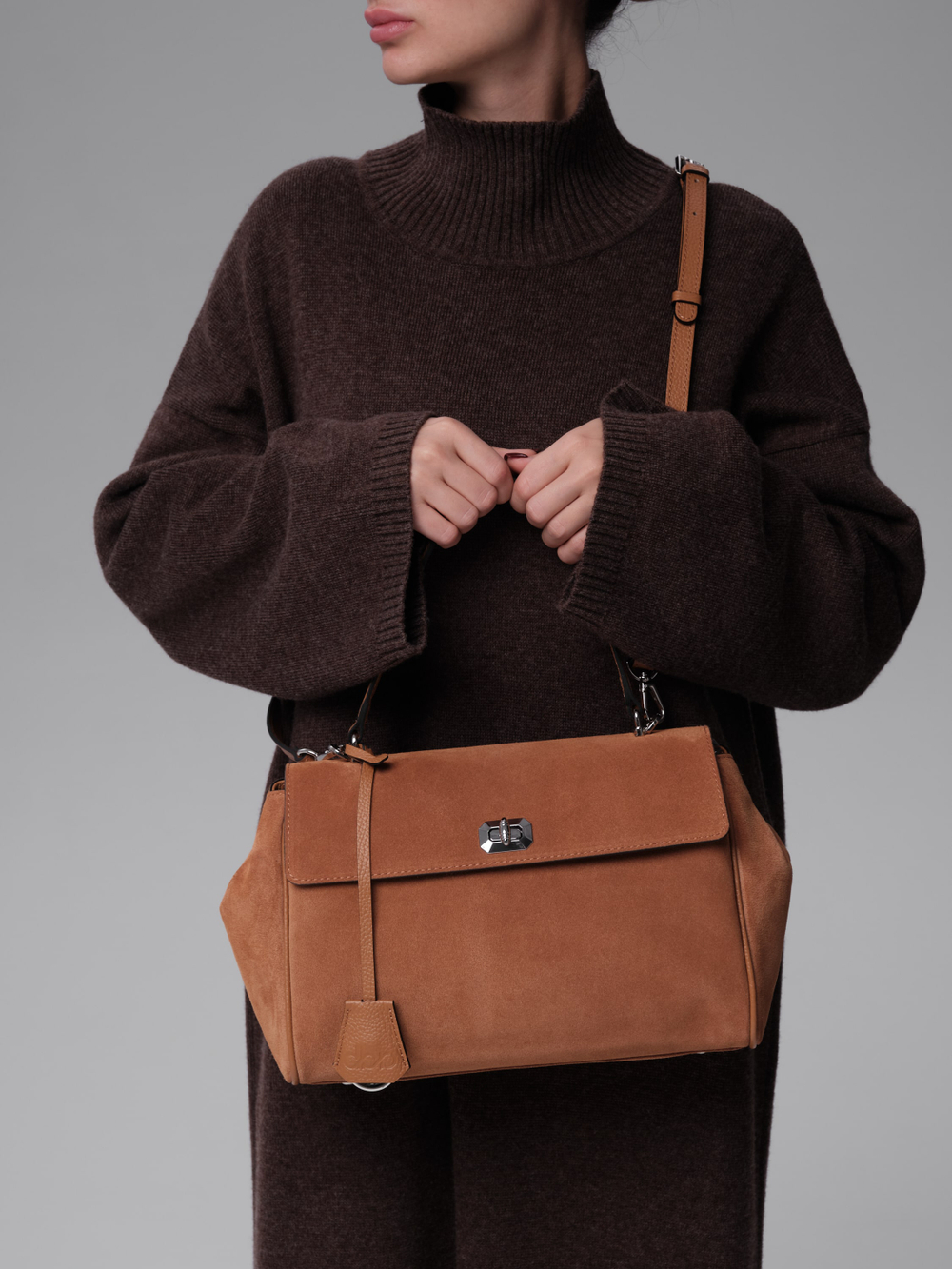 Замшевая сумка Nadi DBR 31356 вуд