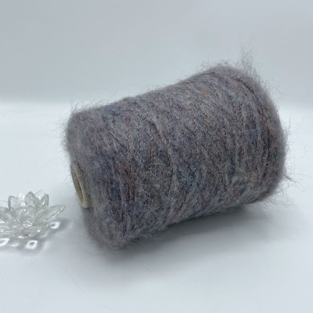 lanificioDell Olivo S.P.A. 20% кид мохер  20% меринос 15% вискоза 22% полиамид 23% полиакрил