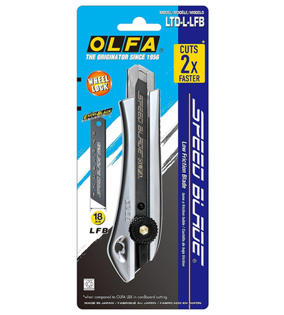 OLFA 18 мм, с сегментированным лезвием, нож (OL-LTD-L-LFB)