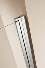 Душевой уголок Cezares Eco 90x90 ECO-O-R-2-90-C-Cr профиль Хром стекло прозрачное
