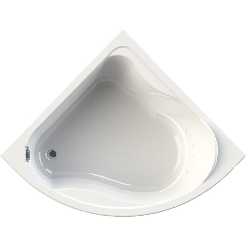 Акриловая ванна Radomir Vanessa (Радомир Ванесса) Альтея 125х125, с каркасом