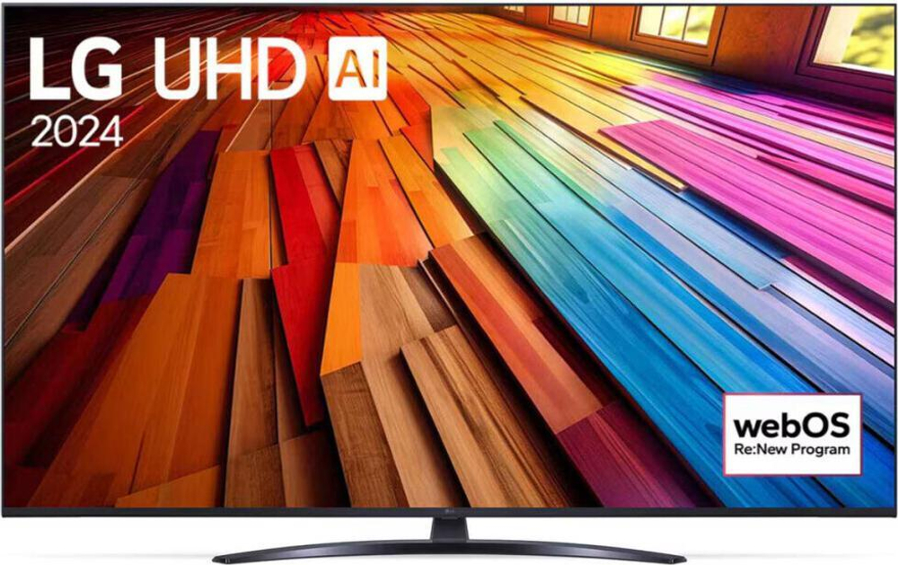 Телевизор LG 65UT81009LB 165см, 4K, LED, HDR10, webOS 24, серый