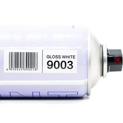 Белая глянцевая 520 мл. RAL 9003 акриловая краска аэрозольный баллончик Gamma Paint