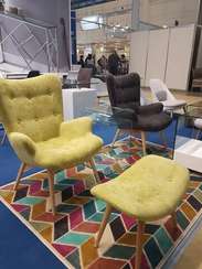 Кресло Contour зеленое